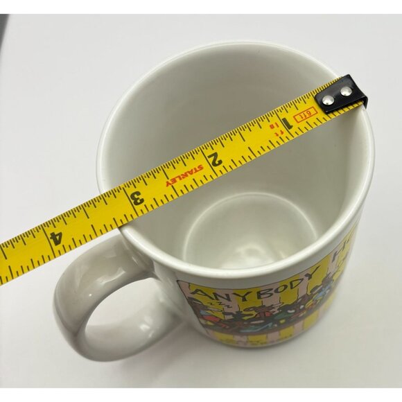 Gary Patterson Anybody Home? Cartoon Coffee Mug Cat Mice Comic Retro 80s - Picture 7 of 10